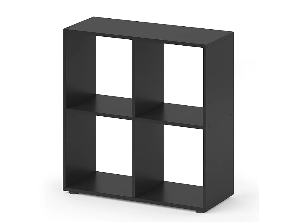 Meuble de rangement cube noir 72.6x29x72 tetra