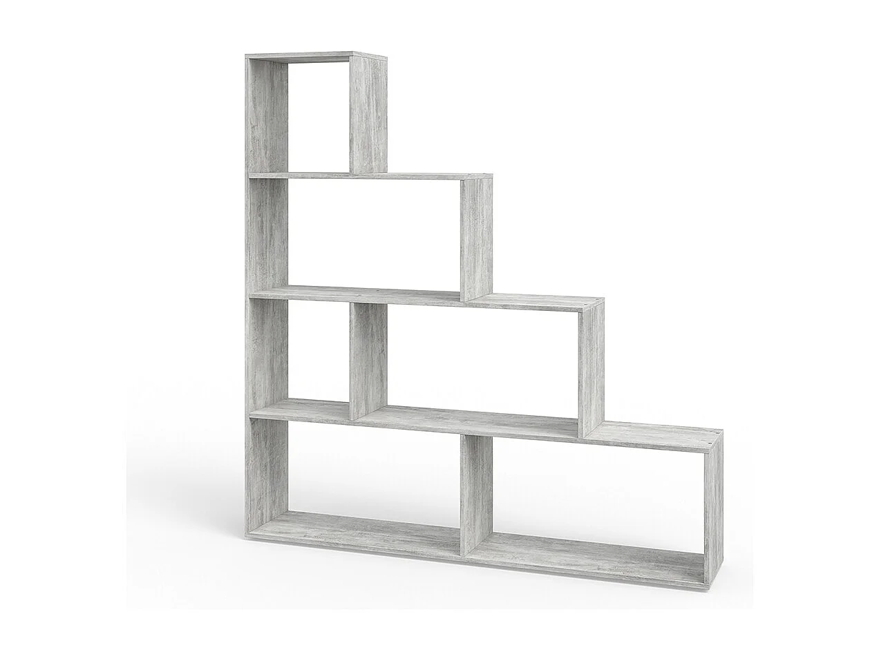 Treppenregal beton 163x29x155