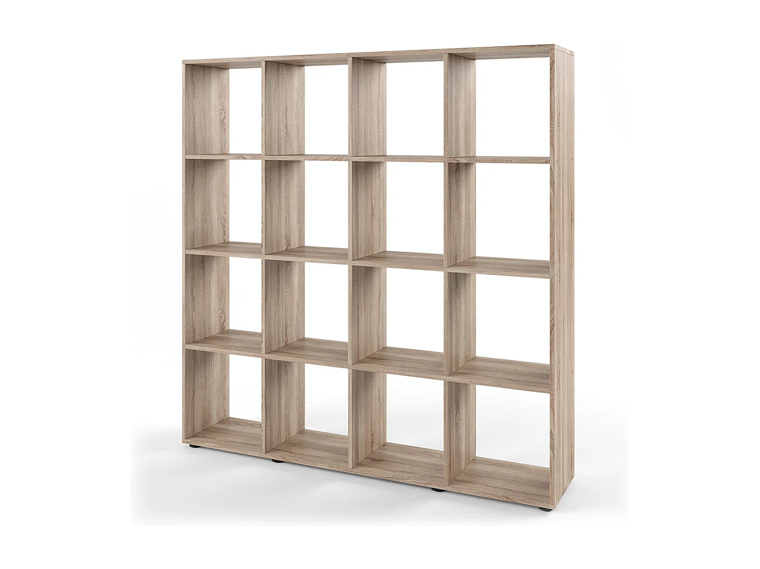 Meuble de rangement cube sonoma 138.5x29x142.5 karree