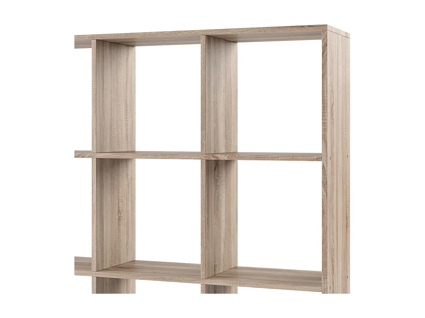Meuble de rangement cube sonoma 138.5x29x142.5 karree