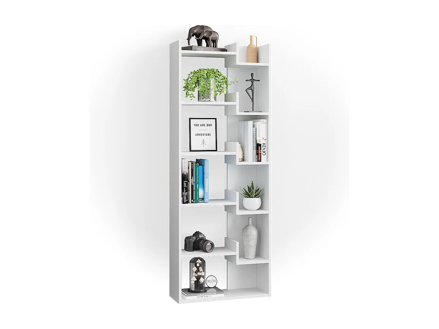 Séparateur despace blanc 61x22.1x160.2 fico