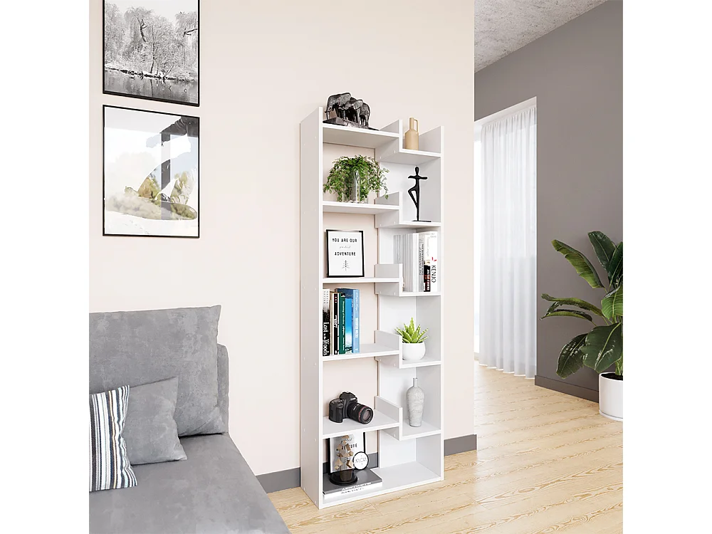 Séparateur despace blanc 61x22.1x160.2 fico