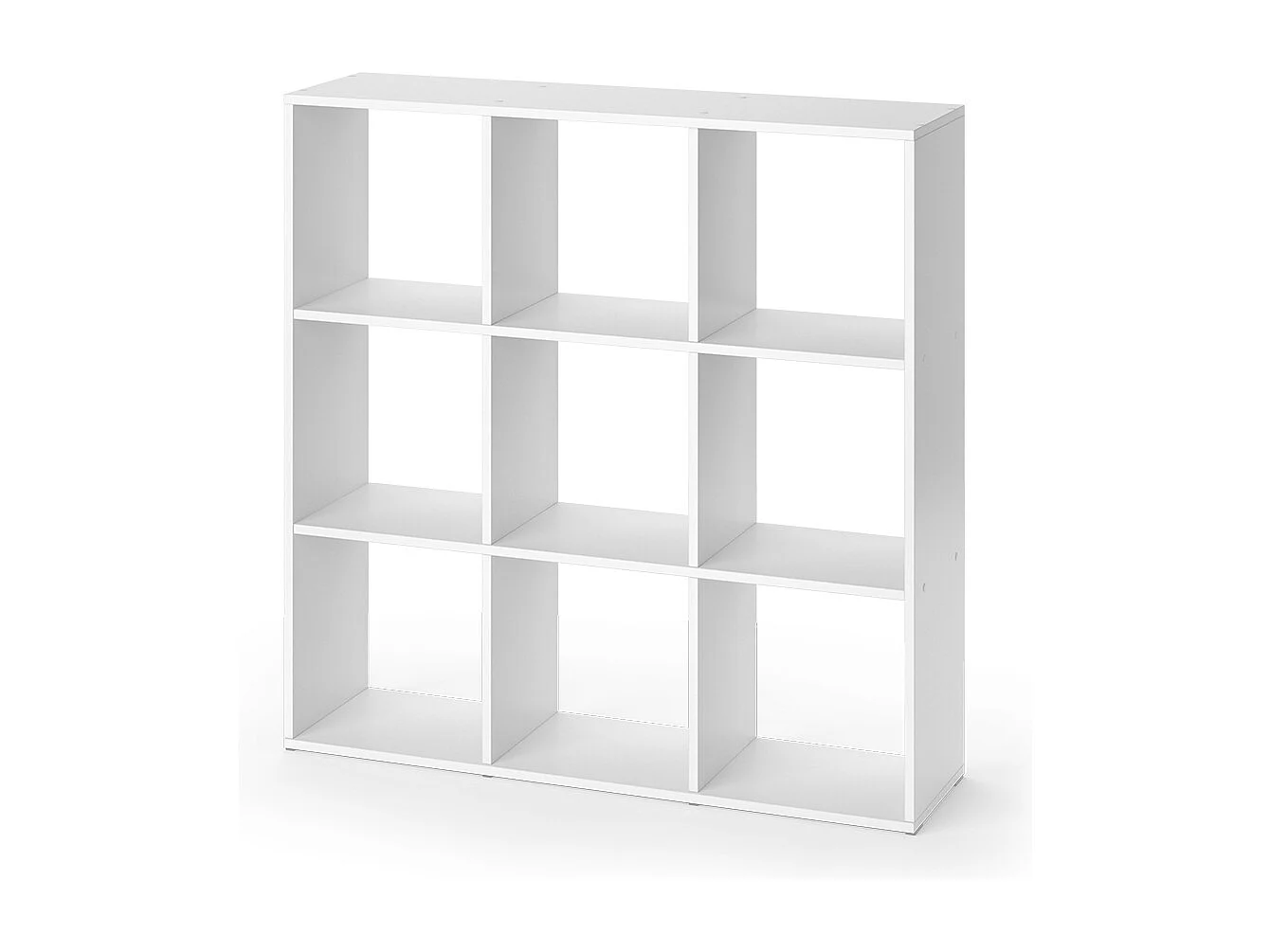 Meuble de rangement cube blanc 104x29x108 nove