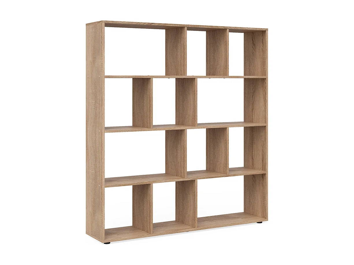 Meuble de rangement cube sonoma 131.6x29x143 pilar