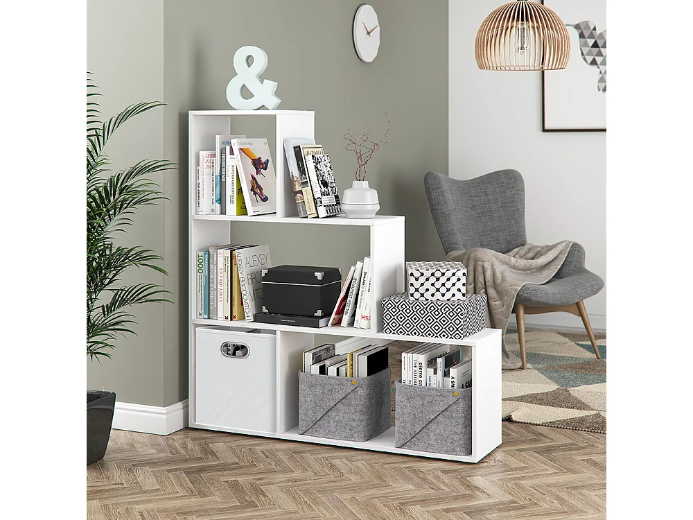 Étagère blanc 116.8x29x123.2