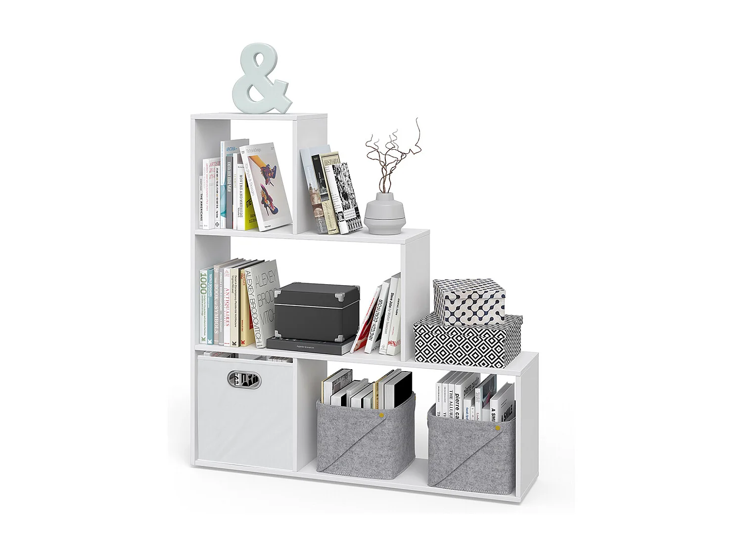 Étagère blanc 116.8x29x123.2