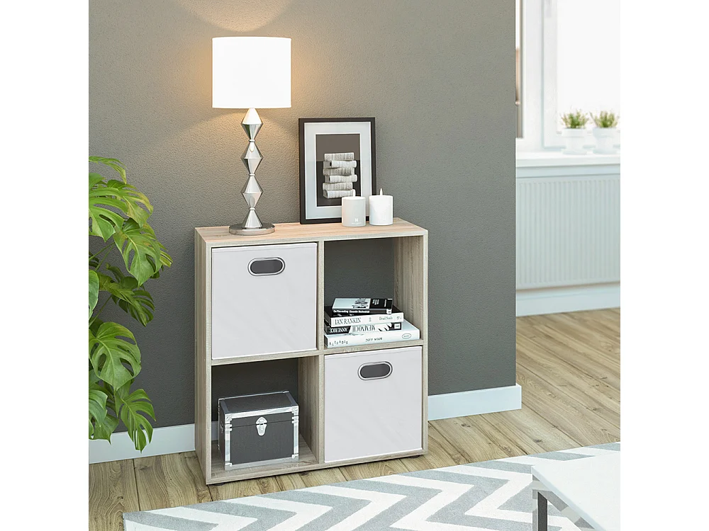 Meuble de rangement cube sonoma 72.6x29x72 tetra