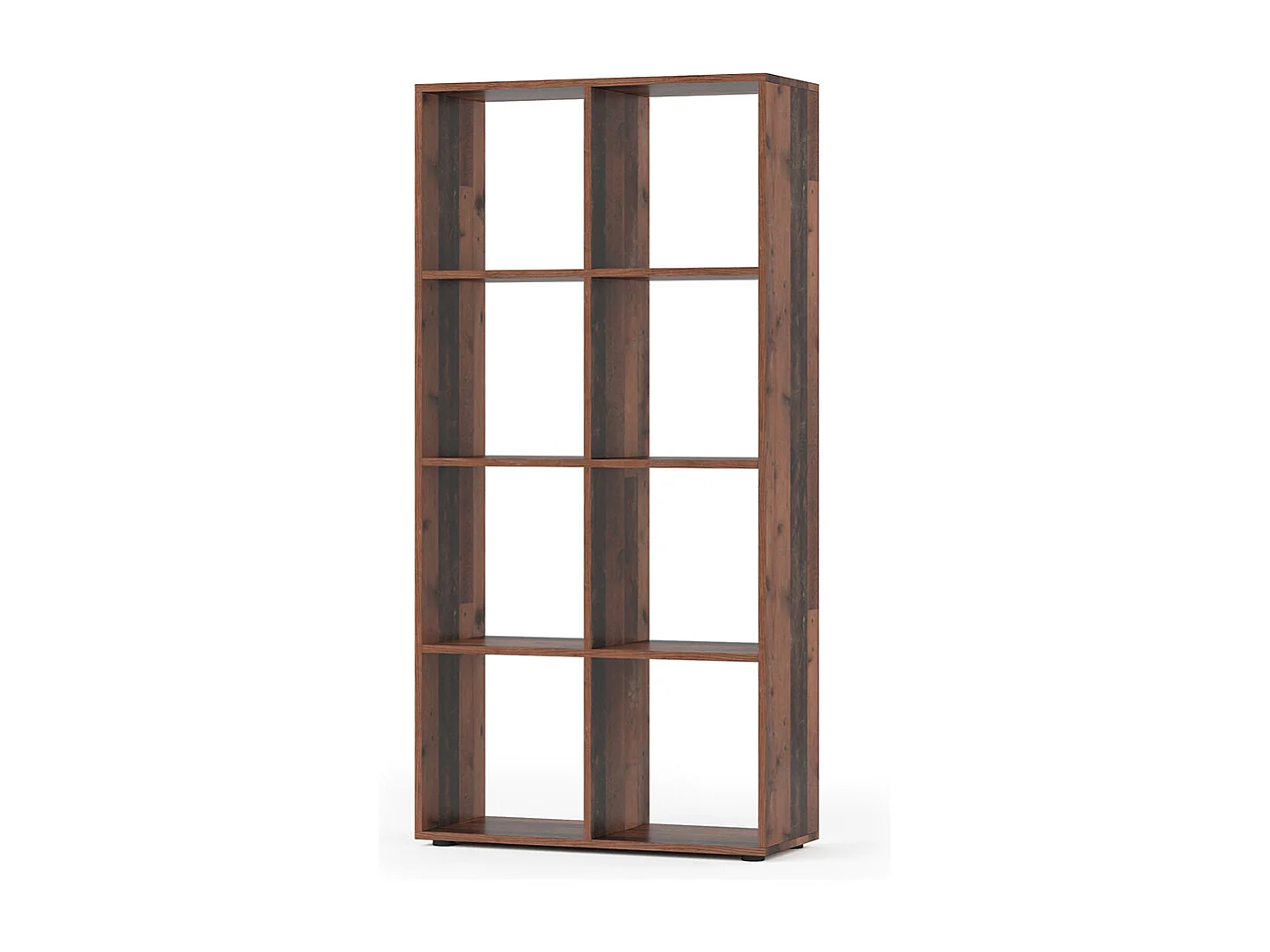 Meuble de rangement cube bois antique 143x29x72 scutum