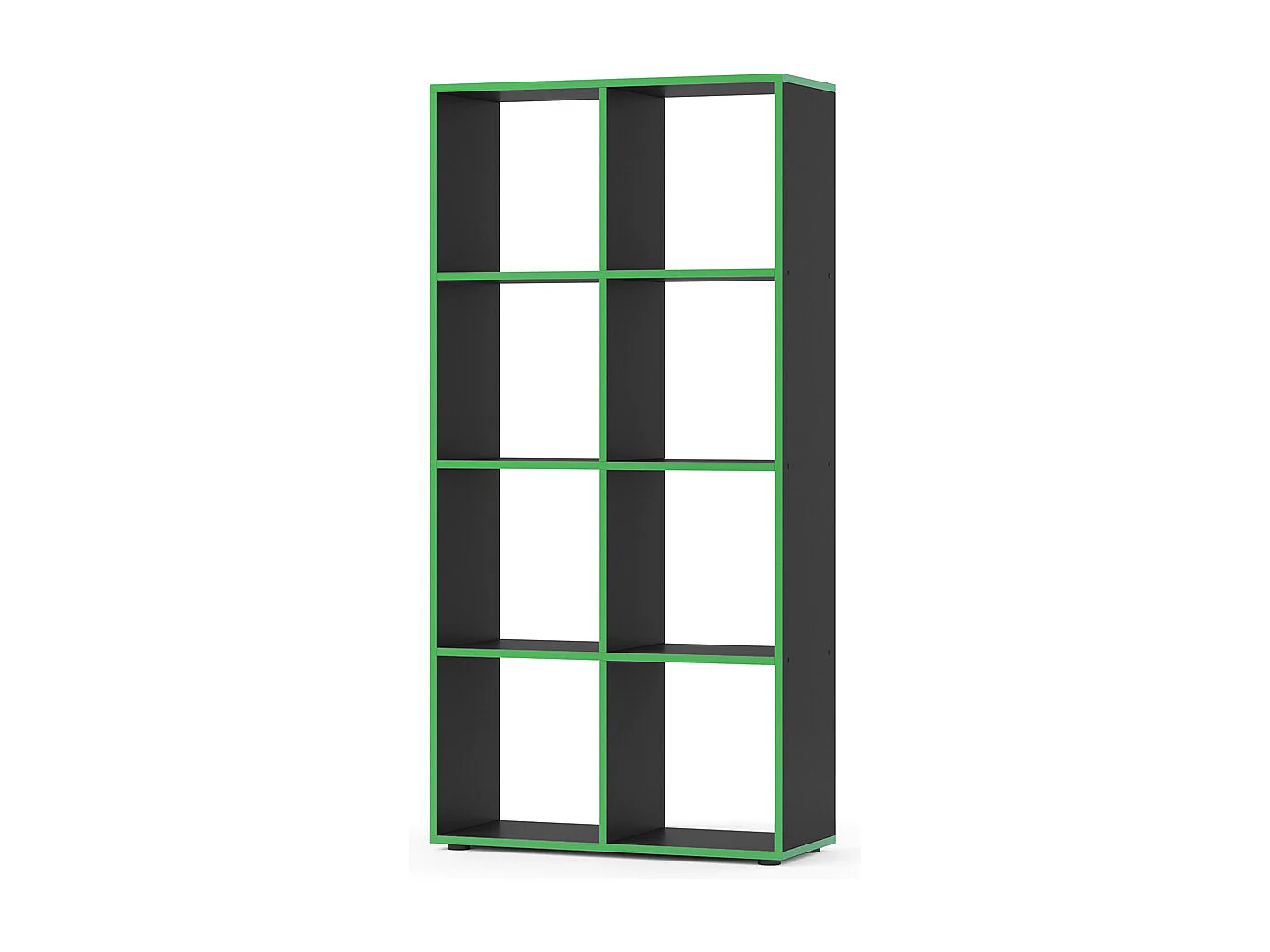 Separador de ambientes negro/verde 143x29x72 scutum