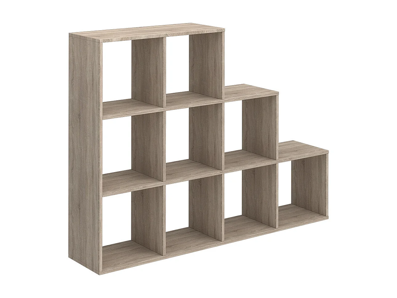 Treppenregal sonoma 142.4x29x107.8