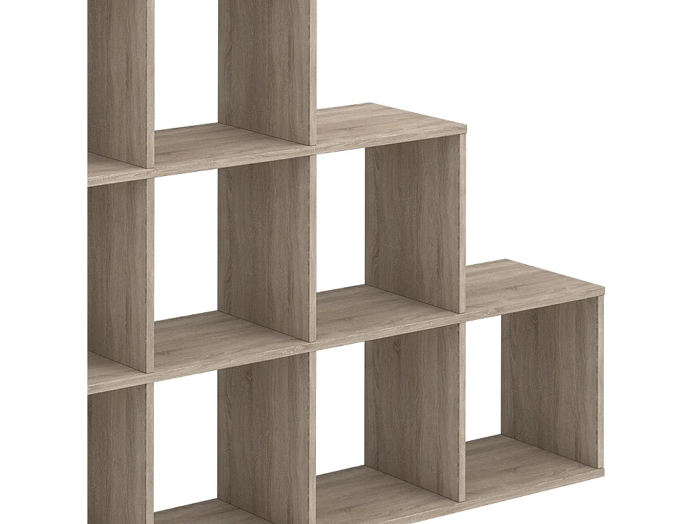 Treppenregal sonoma 142.4x29x107.8