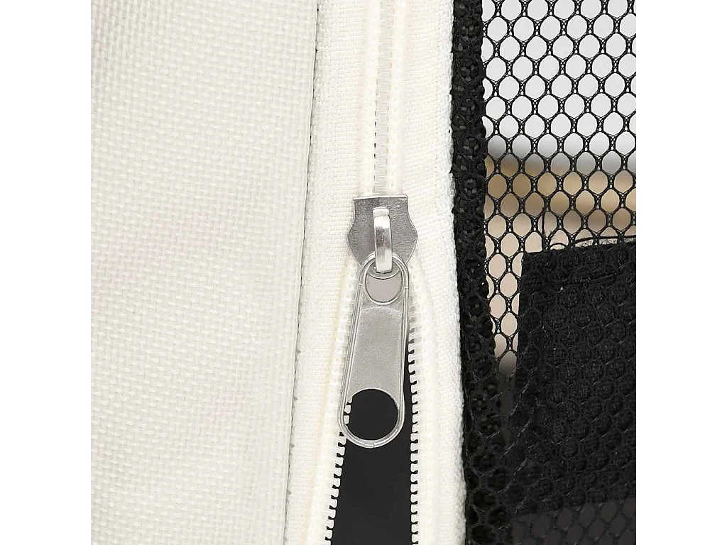 Parc pliable pour chien avec sac de transport Bleu 145x145x61cm