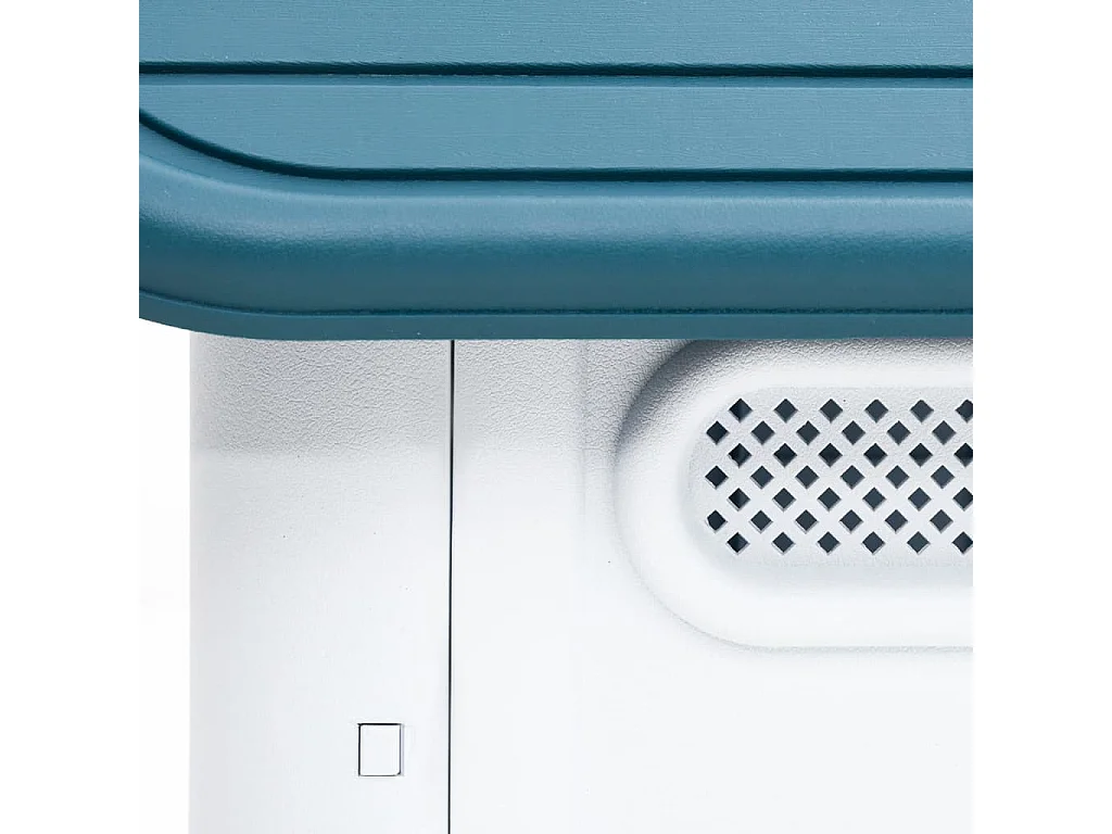 Niche pour chien Bleu 59x75x66 cm Polypropylène