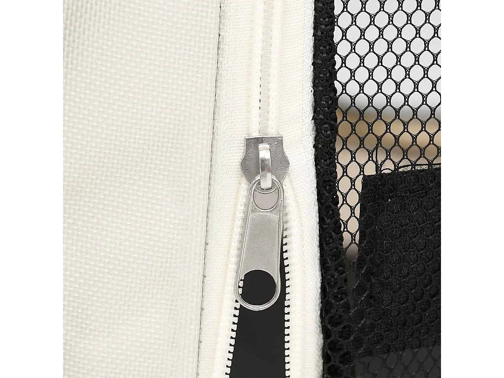 Parc pliable pour chien avec sac de transport Bleu 110x110x58cm