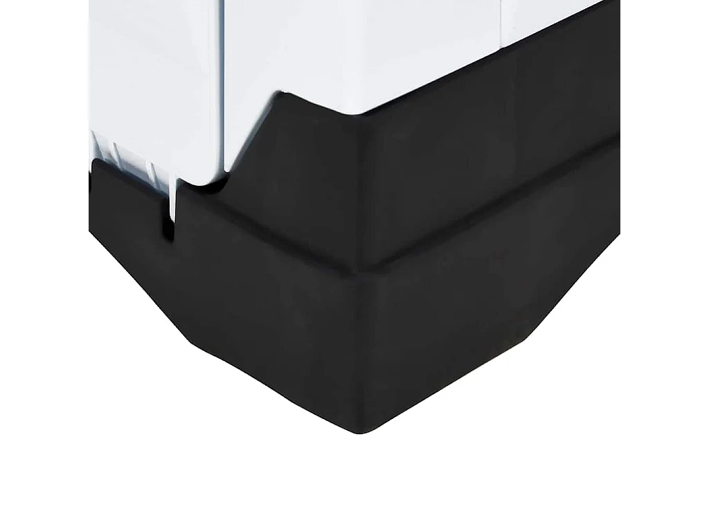 Niche pour chien Gris 90,5x68x66 cm Polypropylène