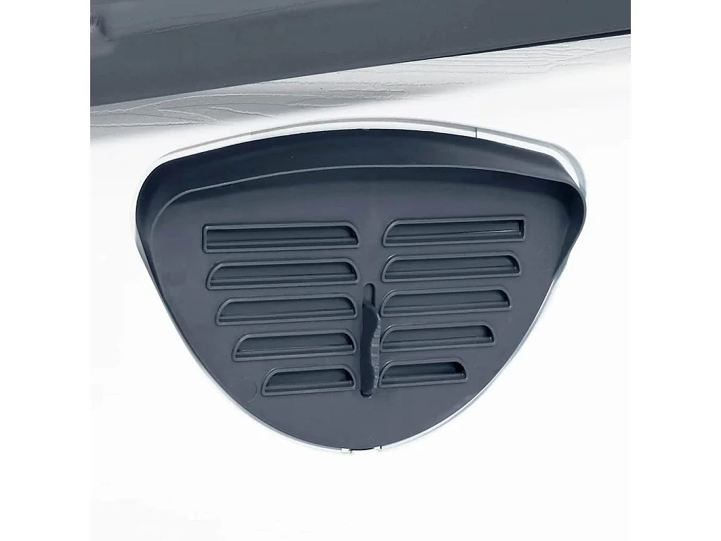 Niche pour chien Gris 90,5x68x66 cm Polypropylène