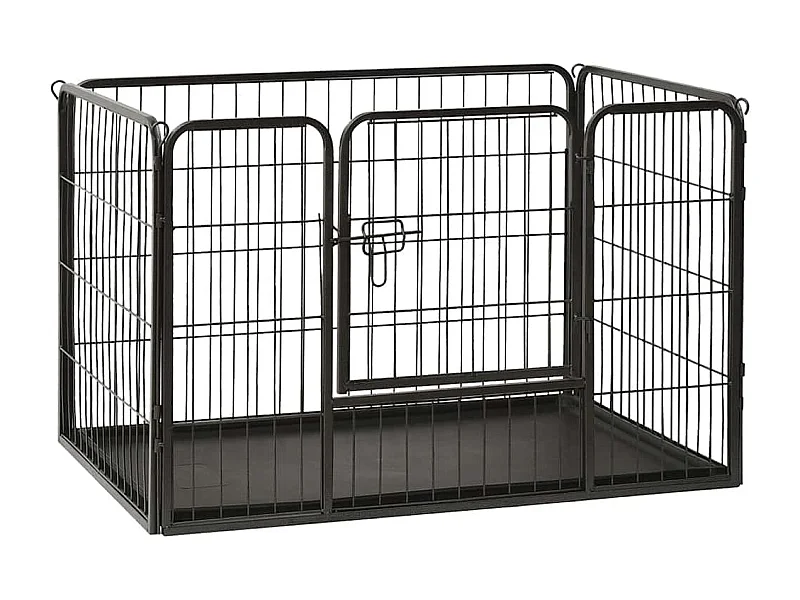 Puppyren 91,5x59x61 cm staal