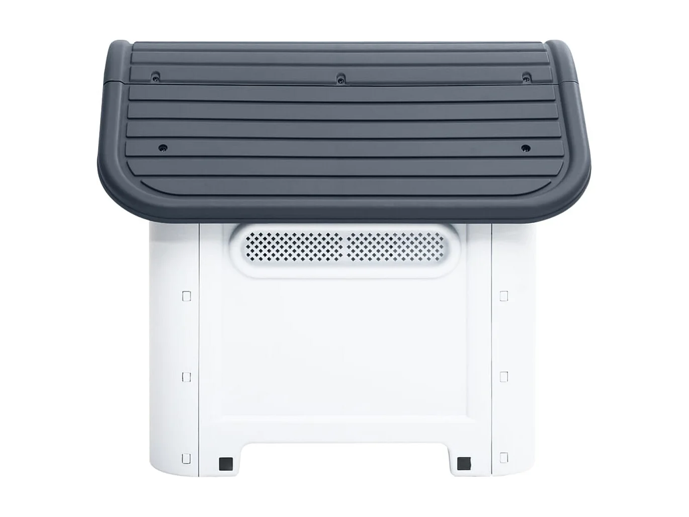 Niche pour chien Gris 59x75x66 cm Polypropylène