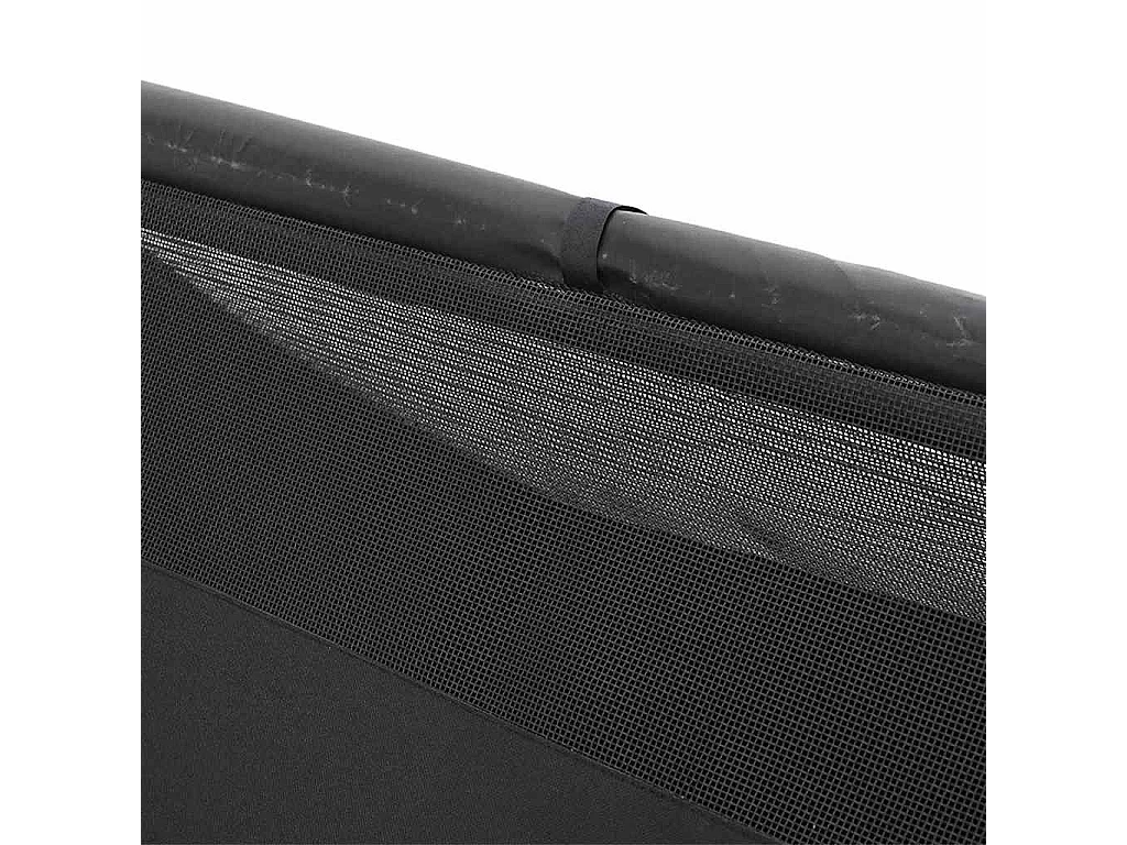 Casa para perros Negro 110 x 75 x 107.5 cm Tela Oxford y Acero