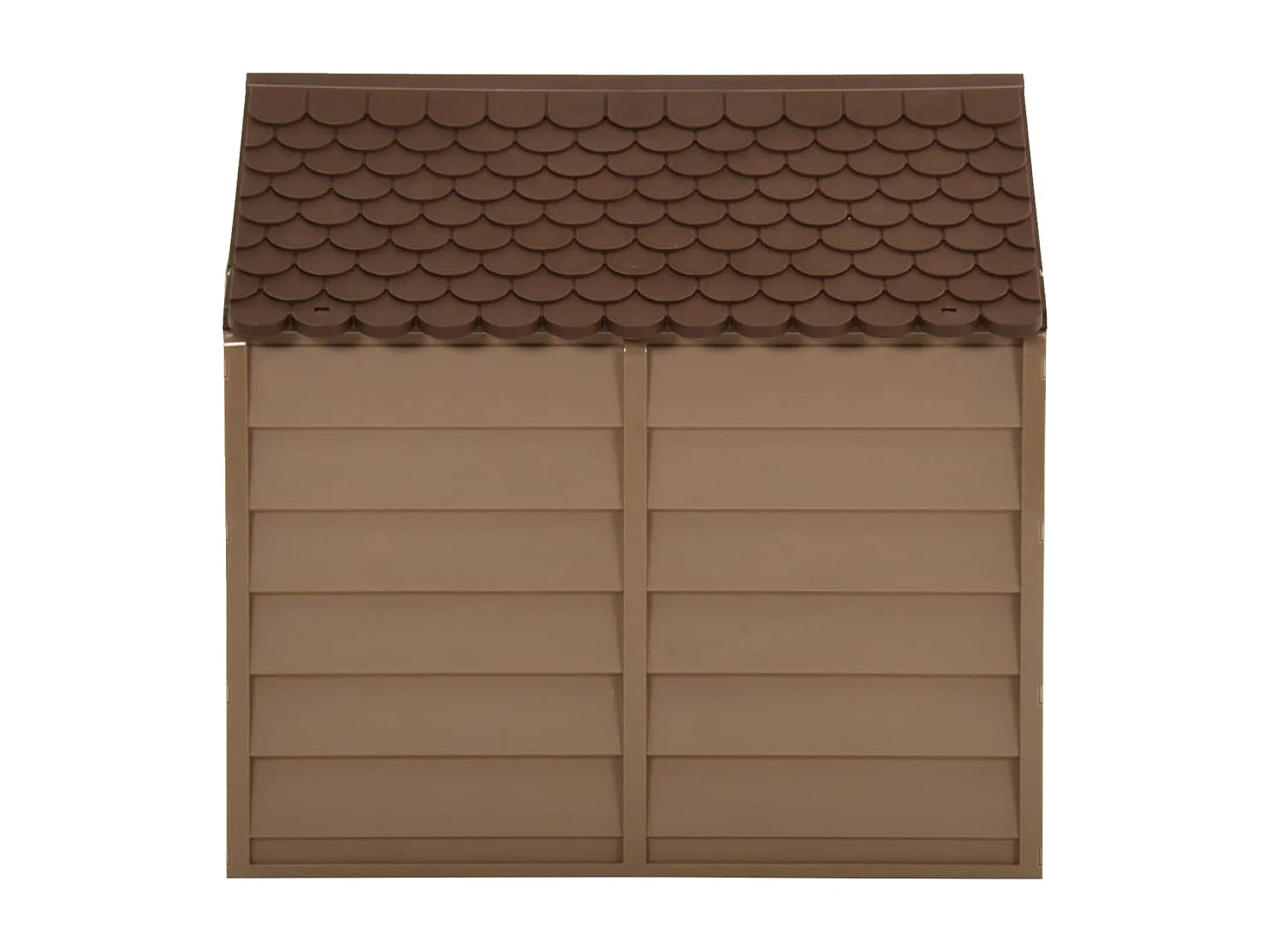 Niche pour chiens Marron 71x71,5x68 cm PP