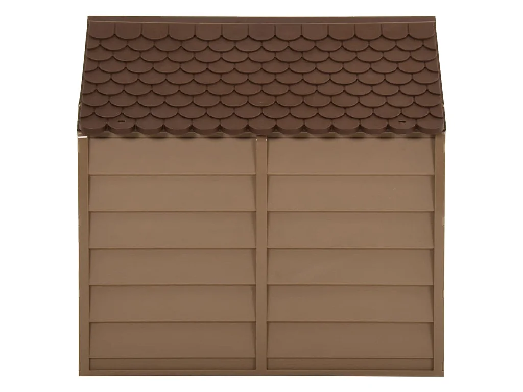 Niche pour chiens Marron 71x71,5x68 cm PP
