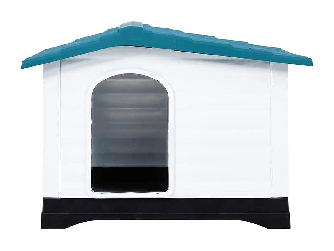 Niche pour chien Bleu 90,5x68x66 cm Polypropylène