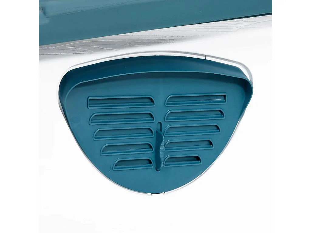 Niche pour chien Bleu 90,5x68x66 cm Polypropylène