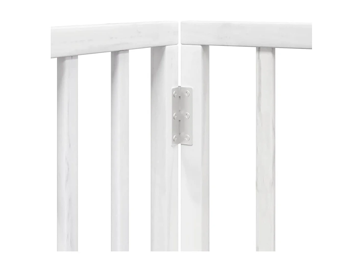 Barrière pour chien porte pliable 10 panneaux bois de peuplier