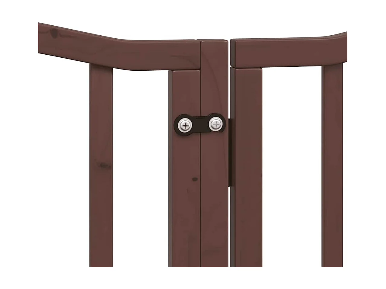 Barrière pour chien porte pliable 12 panneaux bois de peuplier