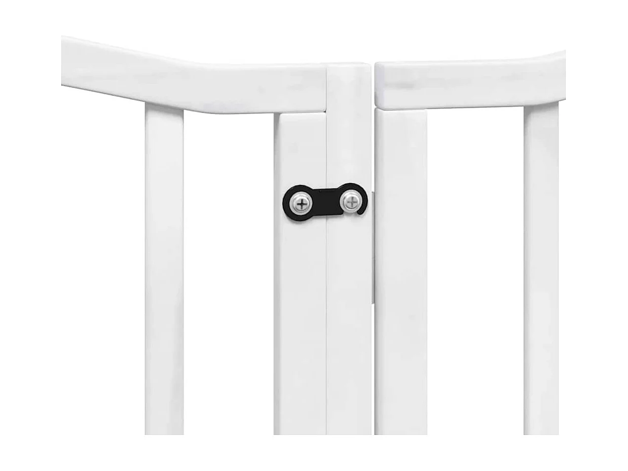 Barrière pour chien porte pliable 12 panneaux bois de peuplier