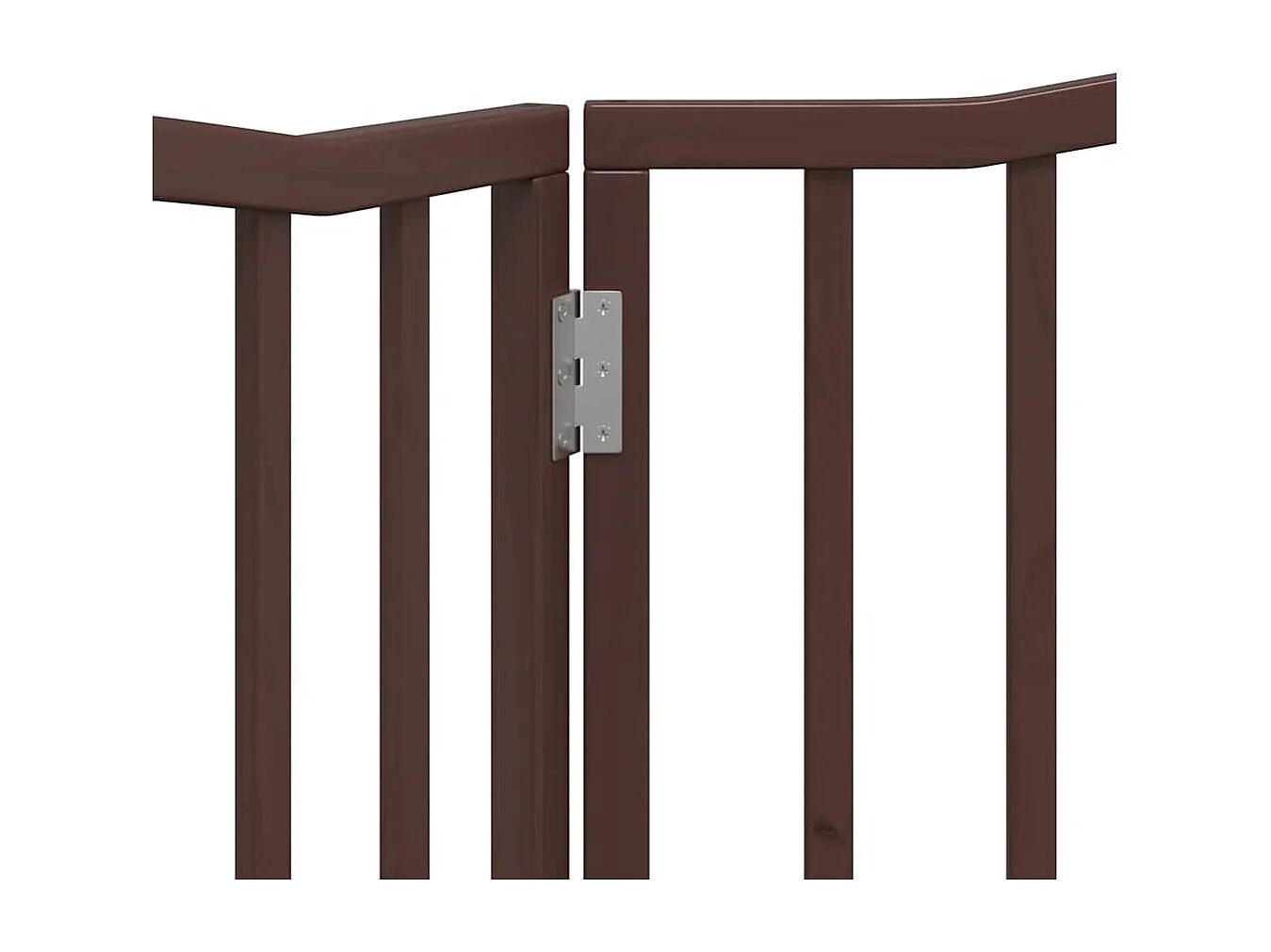 Barrière pour chien pliable 2 panneaux 160 cm bois de peuplier