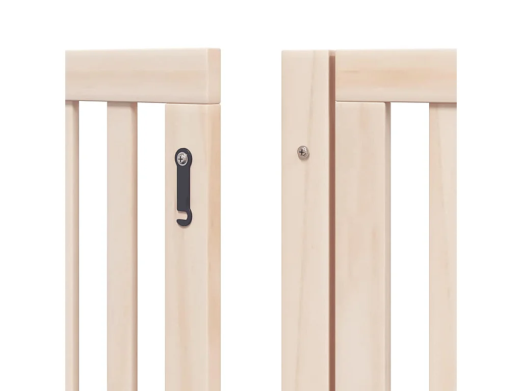 Portão para cães com porta dobrável 6 painéis 480 cm álamo