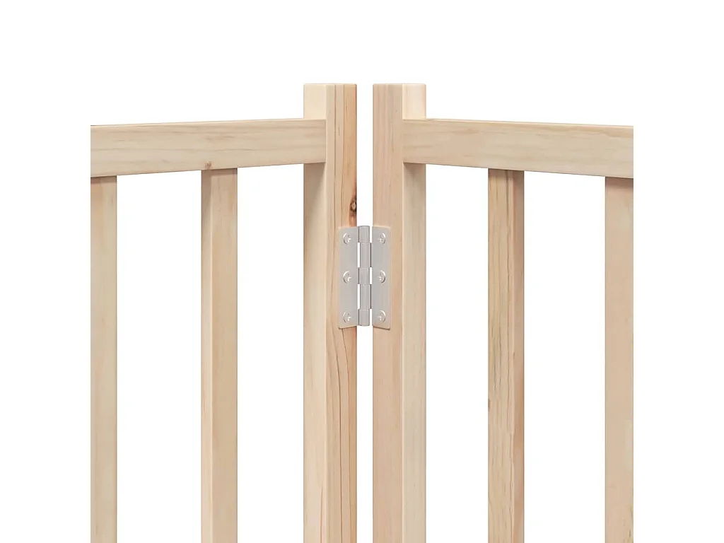 Portão para cães com porta dobrável 12 painéis 960 cm álamo