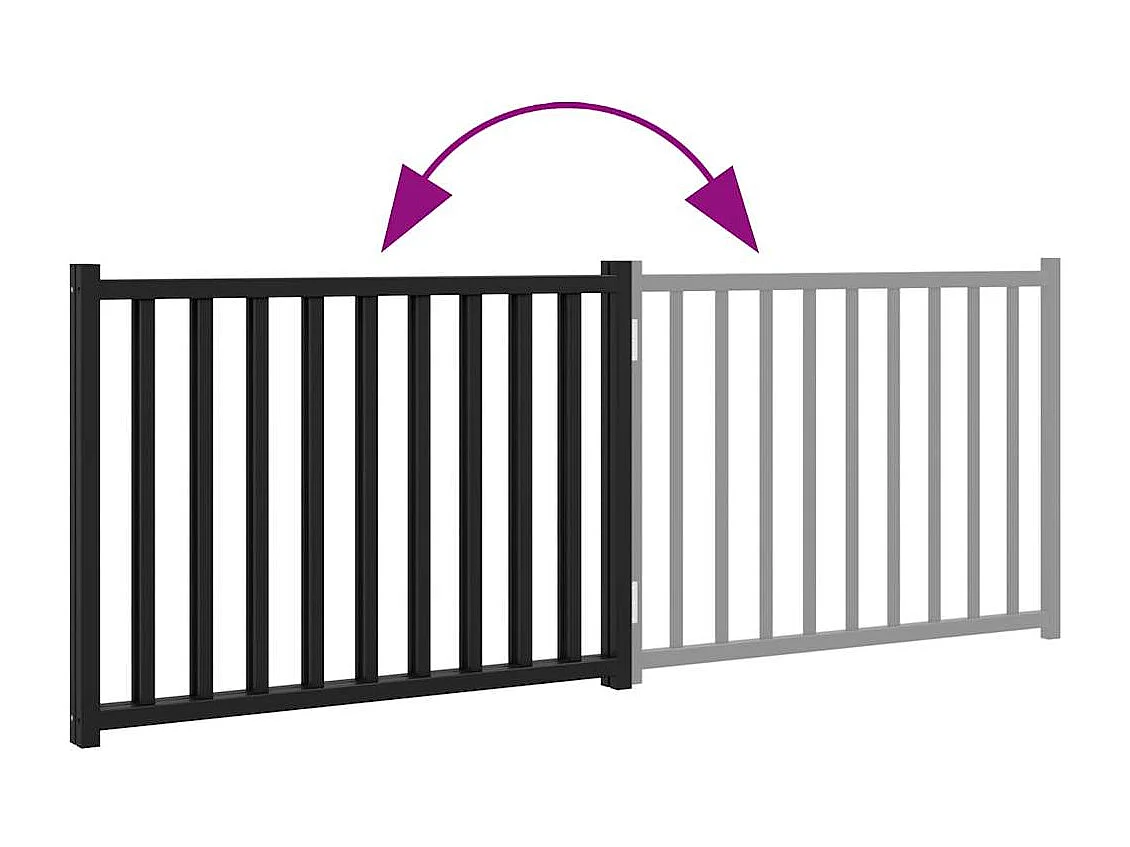 Barrière pour chien pliable 2 panneaux 160 cm bois sapin massif