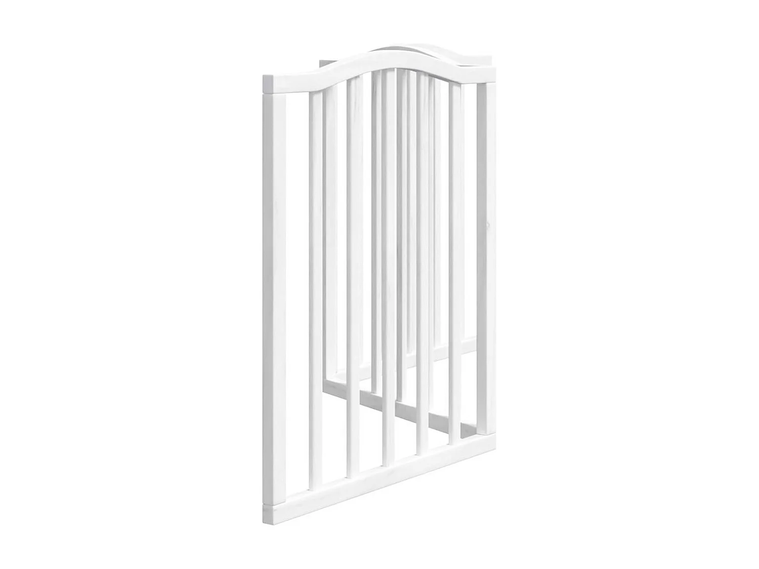 Portão para cães dobrável 3 painéis 150 cm álamo branco