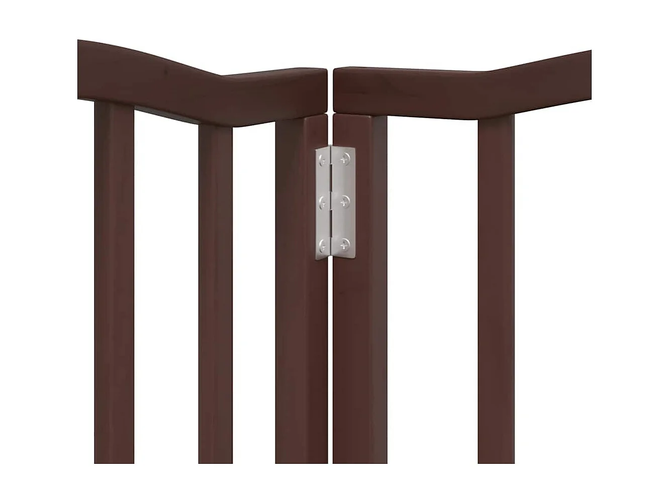 Barrière pour chien porte pliable 9 panneaux bois de peuplier