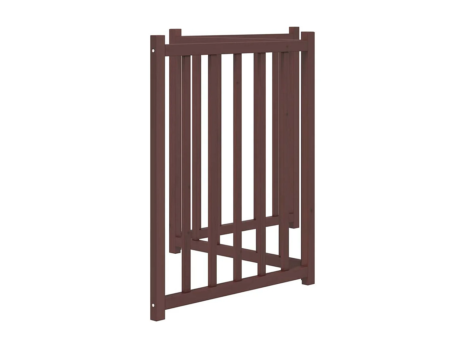 Barrière pour chien pliable 3 panneaux 150 cm bois sapin massif