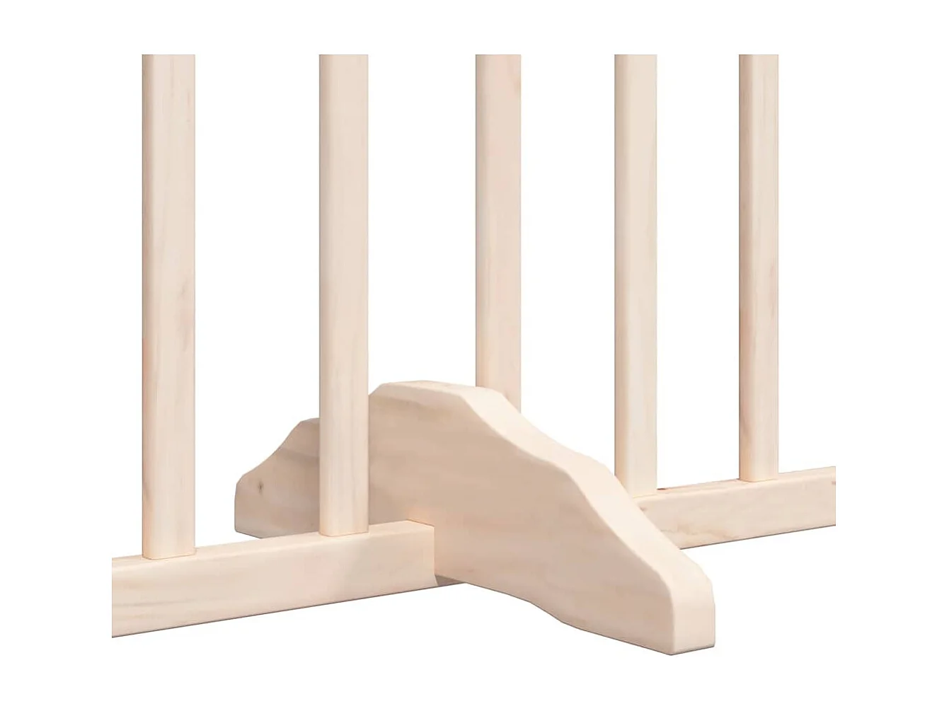 Portão para cães com porta dobrável 12 painéis 960 cm álamo