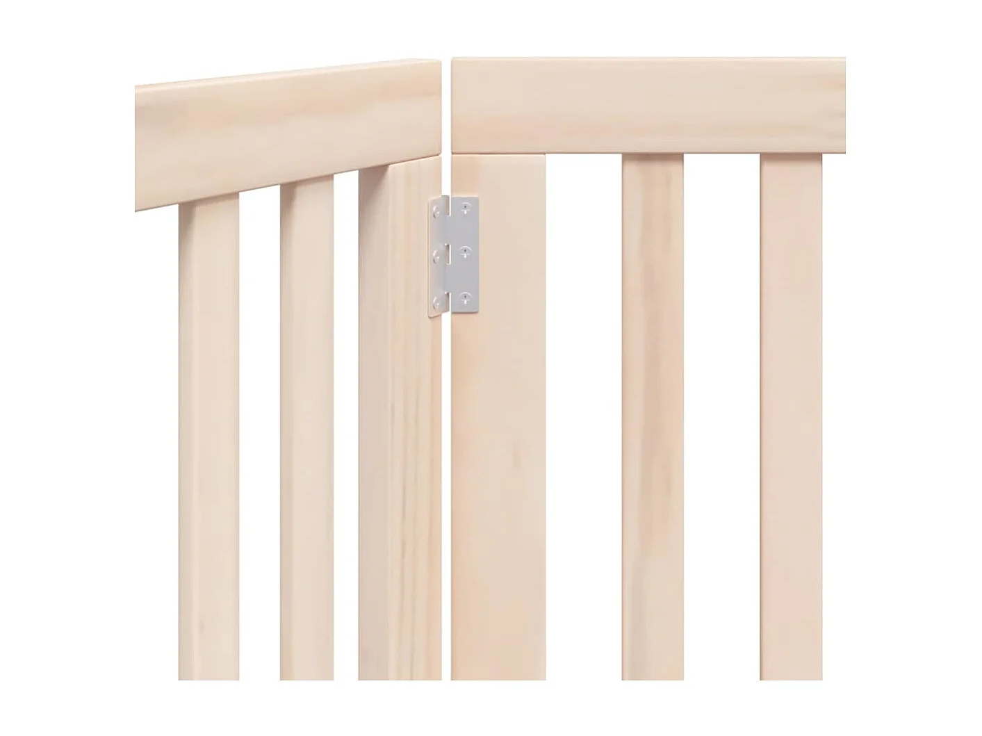 Barrière pour chien pliable à 2 panneaux 160 cm Bois de peuplier