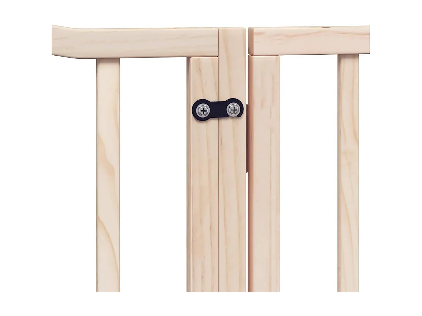 Portão para cães com porta dobrável 4 painéis 320 cm álamo