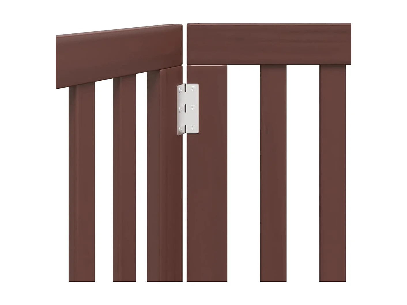 Barrière pour chien pliable 2 panneaux 160 cm bois de peuplier