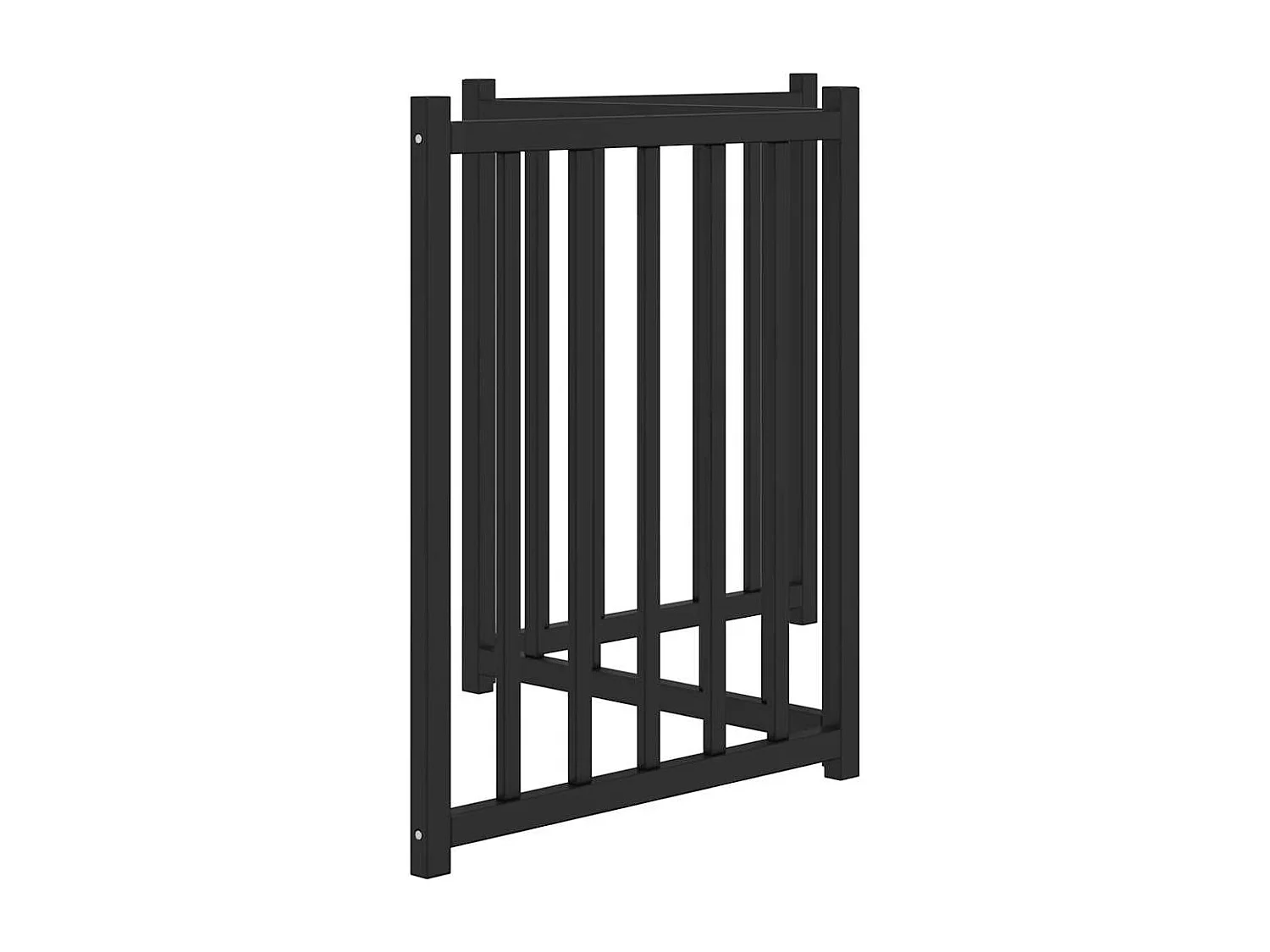 Barrière pour chien pliable 3 panneaux 150 cm bois sapin massif