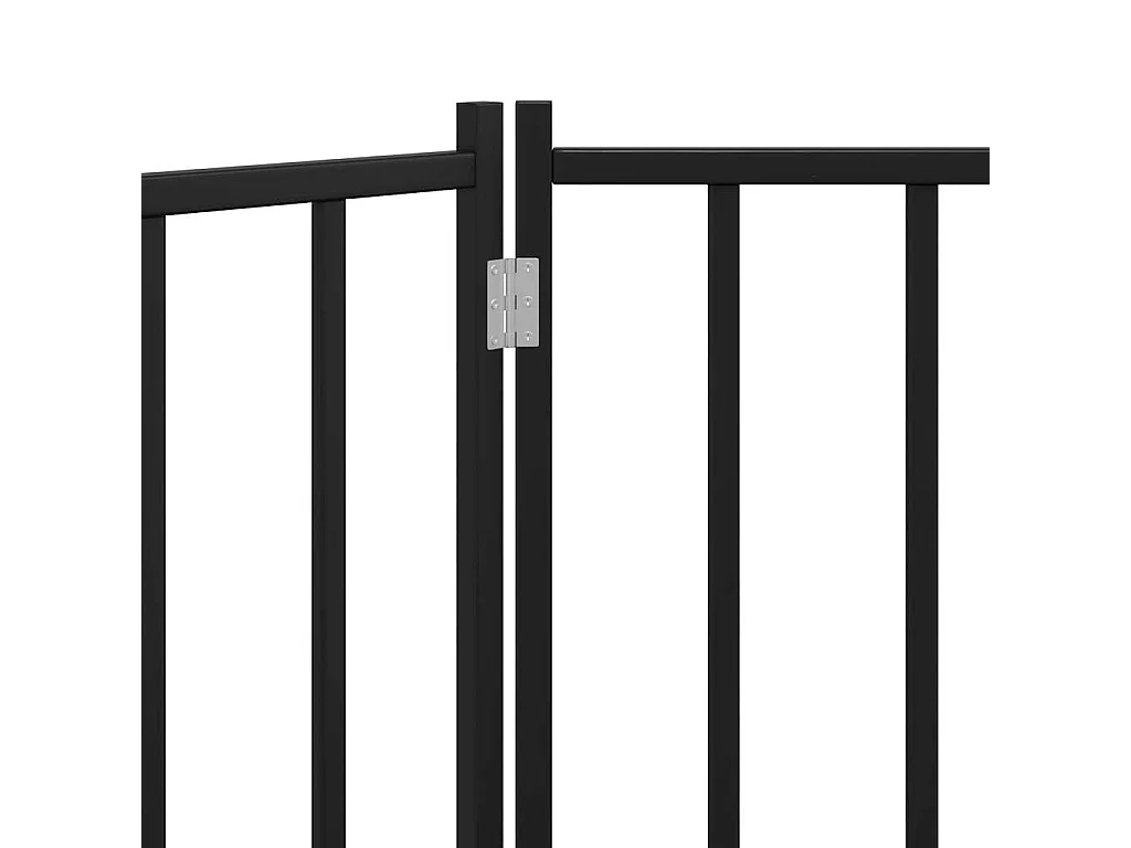 Barrière pour chien pliable 3 panneaux 150 cm bois sapin massif