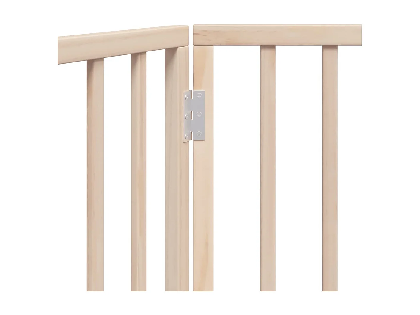 Barrière pour chien pliable à 2 panneaux 160 cm Bois de peuplier