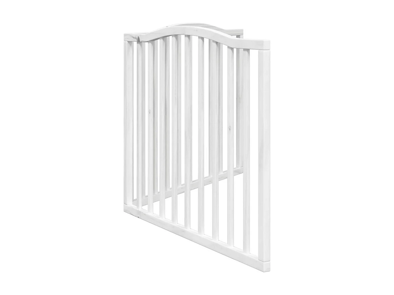 Barrière pour chien pliable 2 panneaux 160 cm bois de peuplier