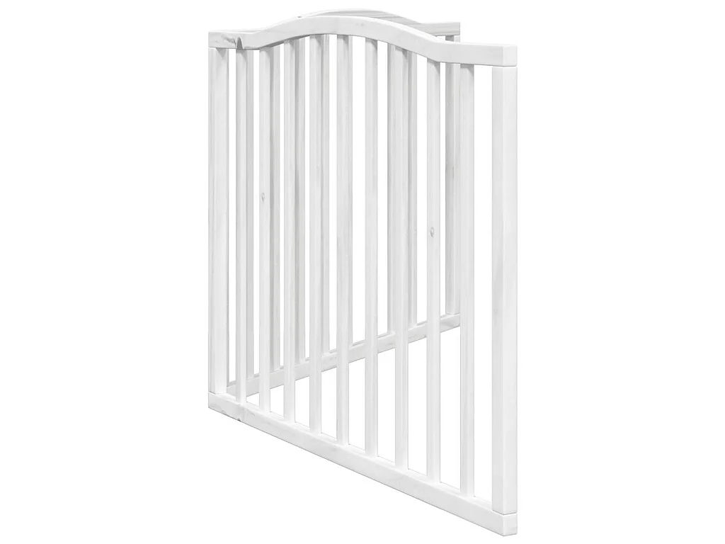 Barrière pour chien pliable 2 panneaux 160 cm bois de peuplier