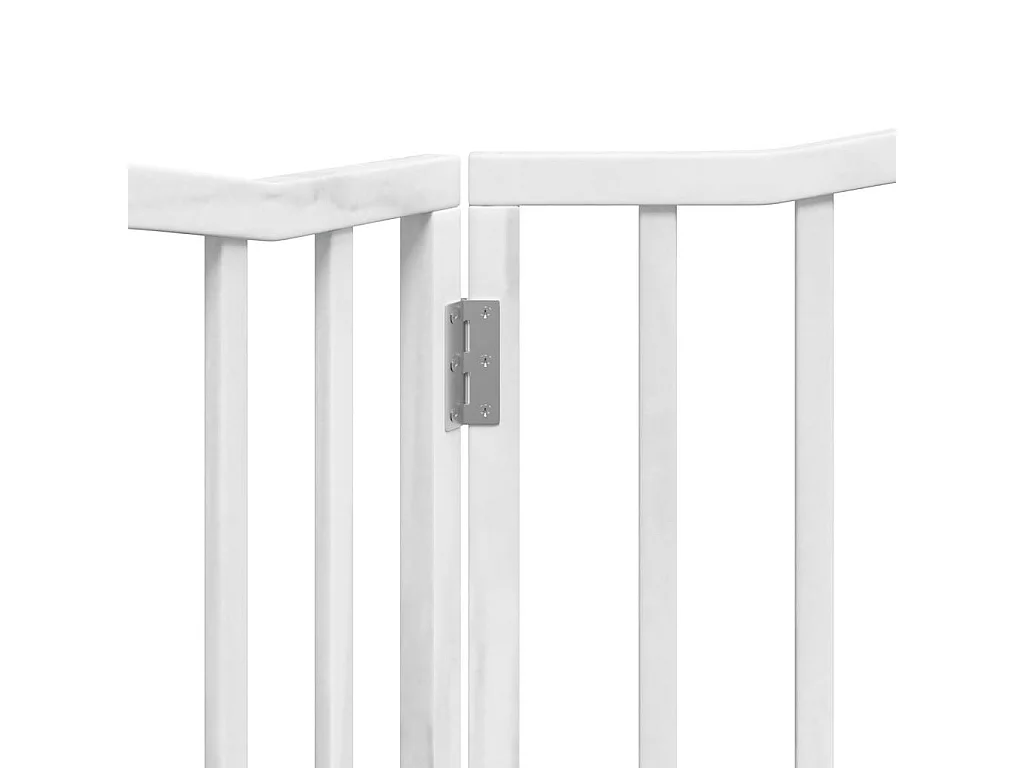Barrière pour chien pliable 2 panneaux 160 cm bois de peuplier