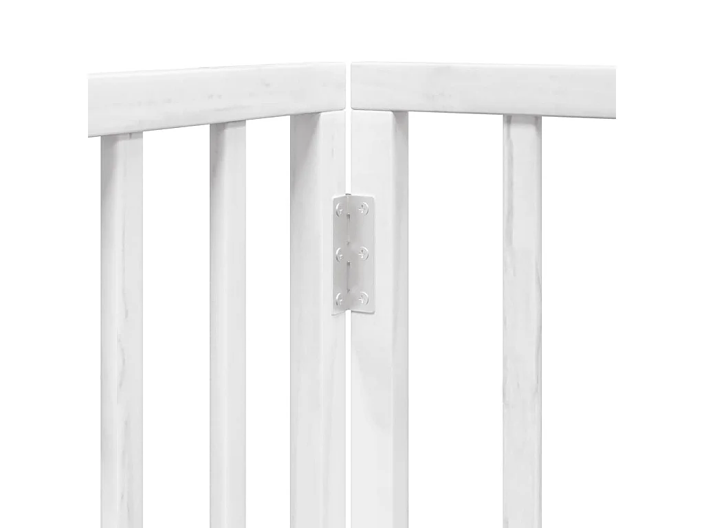 Barrière pour chien porte pliable 15 panneaux bois de peuplier