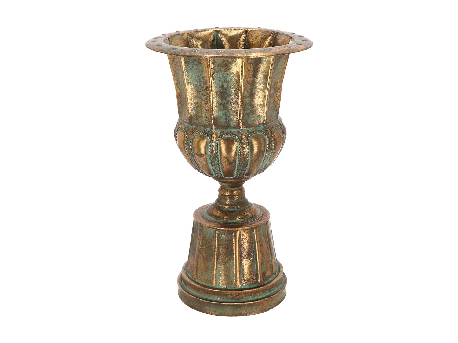 Vase en métal vieilli Médicis Modèle 5