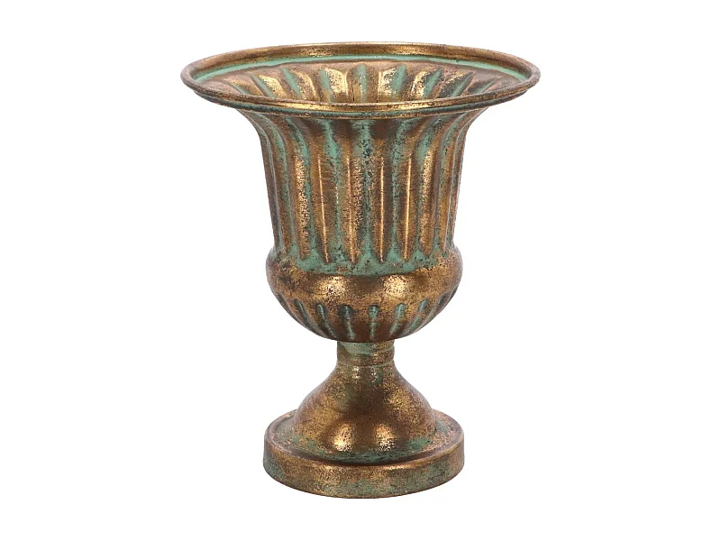 Vase en métal vieilli Médicis Modèle 2